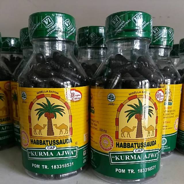 habbatussauda cap kurma ajwa