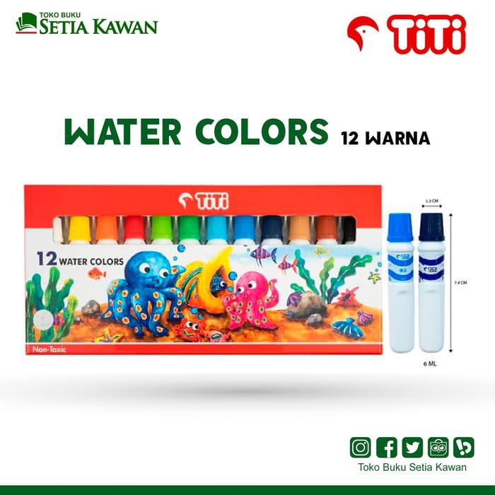 Titi 12 Water Colors