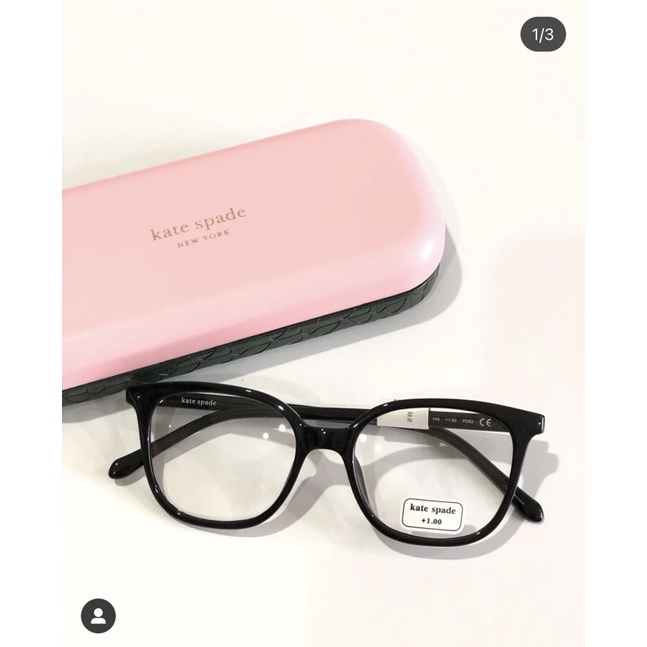 New Kate Spade Reading Glasses Rome Black