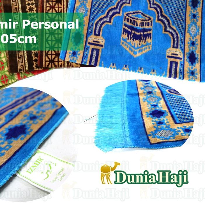 ✶ Sajadah Bulu Personal Izmir 55x110CM Tebal Turki Turkey Turkiye Bahan Bludru/Pcs ❃