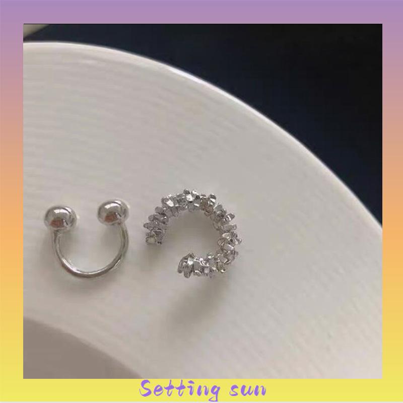 Anting Klip Tulang Rawan Telinga Tanpa Tindik Untuk Wanita TN