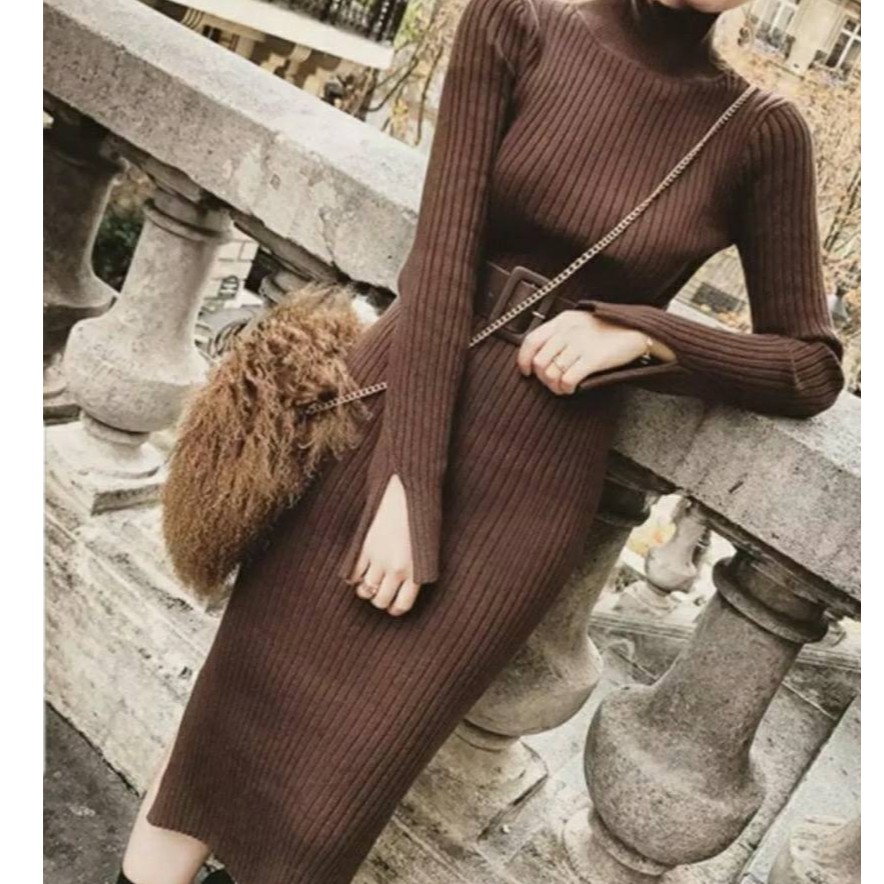 Dress knit Chania Import - Thejanclothes