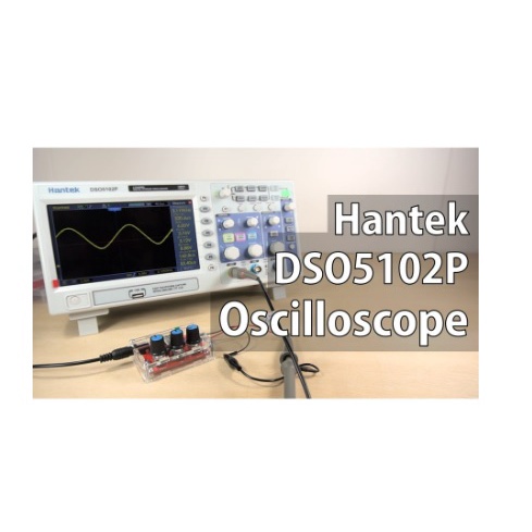 Digital Storage Oscilloscope DSO Hantek DSO5102P Osiloskop Portabel