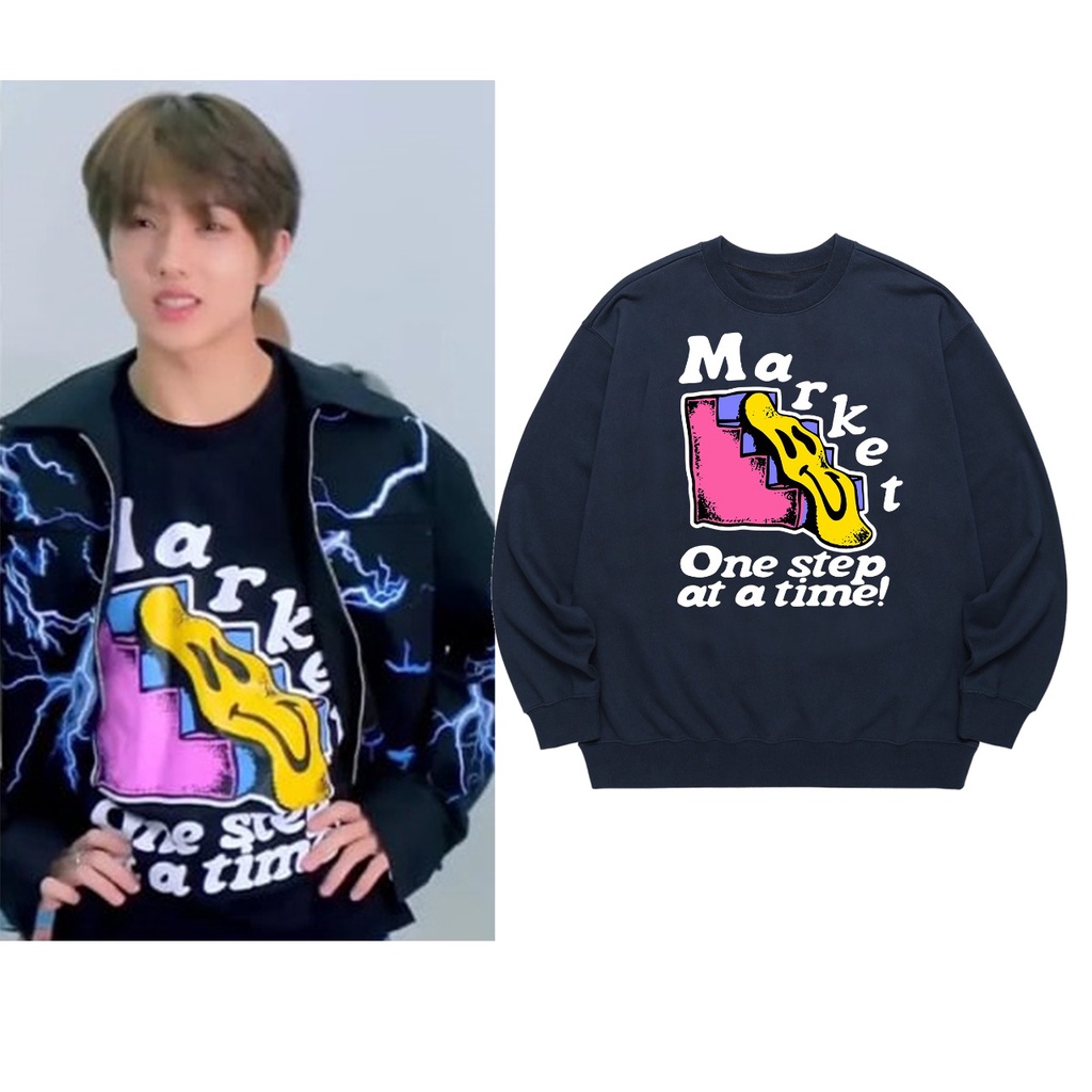 Sweater nct jisung one step a time