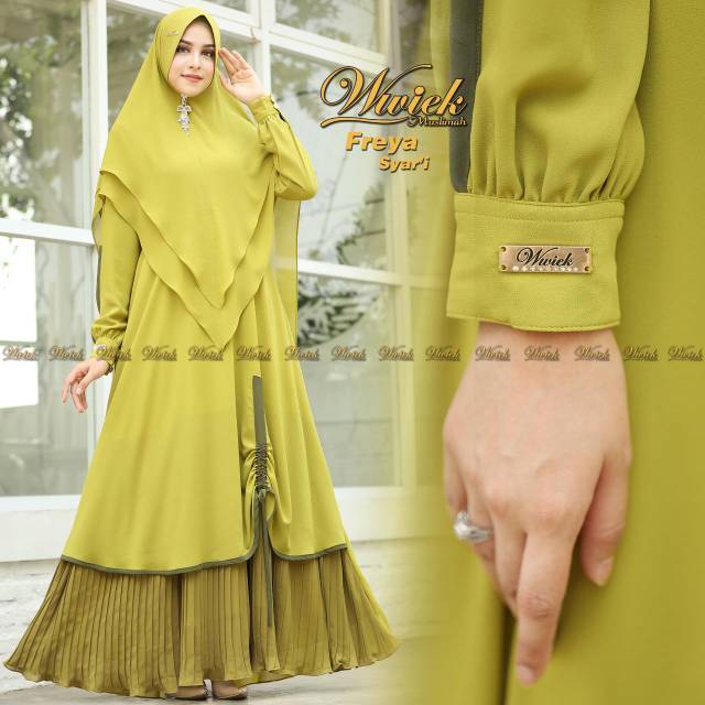 FREYA Gamis Syar'i. Original By Wwiek Muslimah.