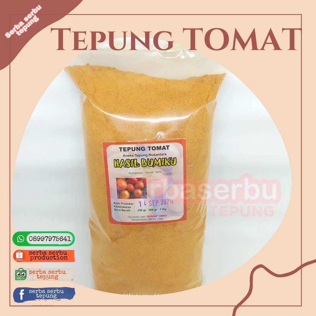 

Tepung Tomat (1kg)| Menambah Nafsu makan|Tepung Free Gluten
