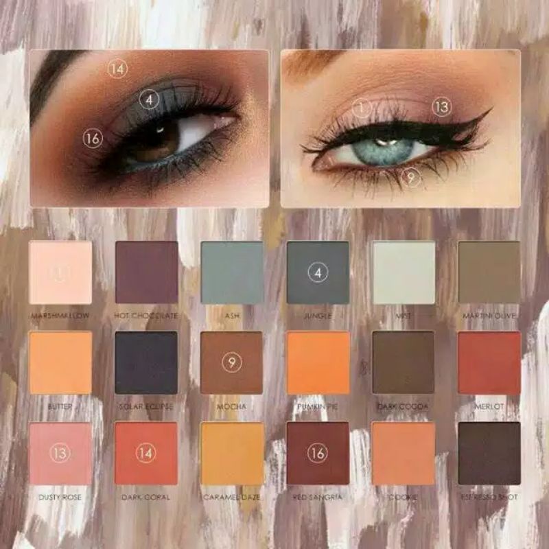 Eyeshadow 18 Color Impressionism