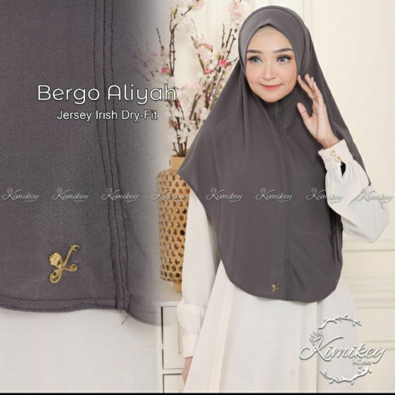 hijab instan-bergo aliyah (original kimikey)