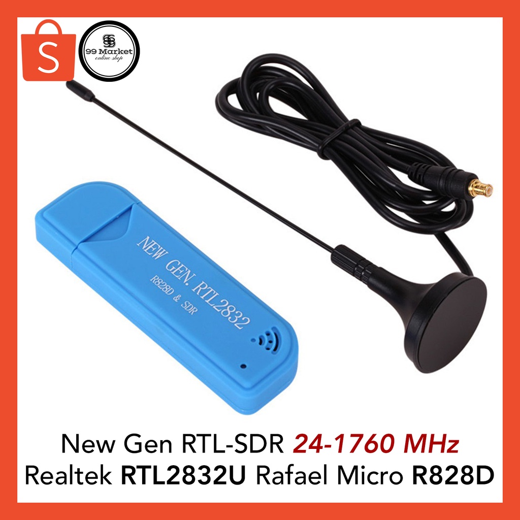 Jual NEW GEN RTL-SDR Dongle RTL2832U R828D Software Defined Radio ...