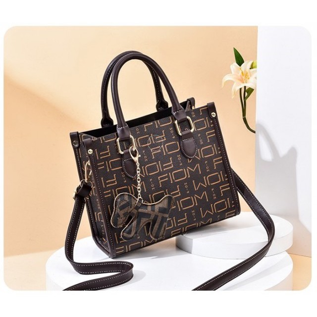 ZC 2849 RISCE TAS HAND BAG IMPORT WANITA CEWEK PEREMPUAN JAKARTA BATAM 23 20 10 GANTUNGAN DOG