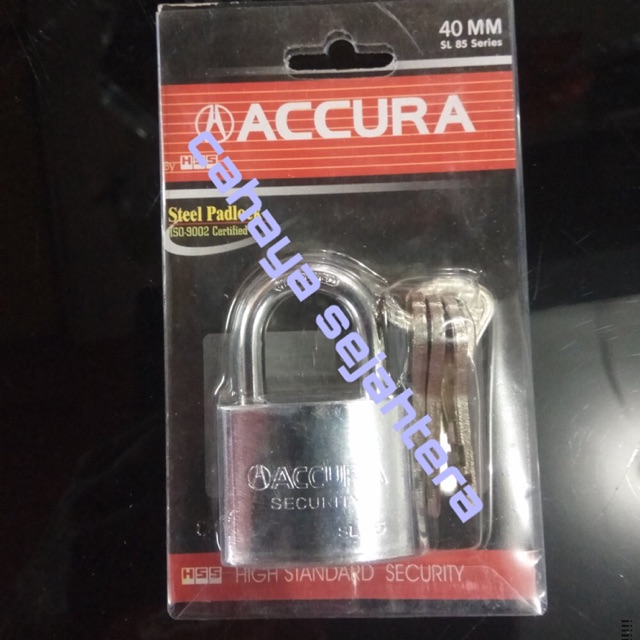 Accura gembok 40mm pendek