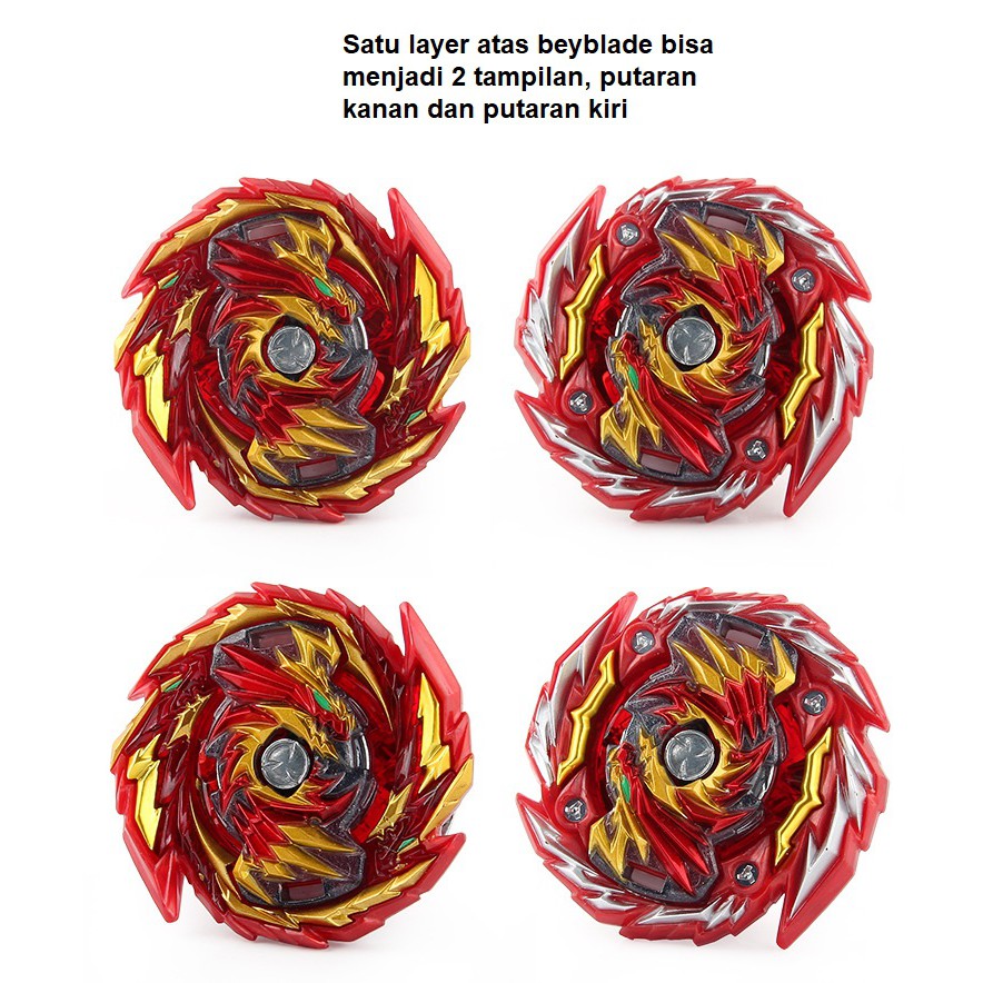 Gasing Beyblade Burst GT Merk Flame B-155 Master Diabolos Generate