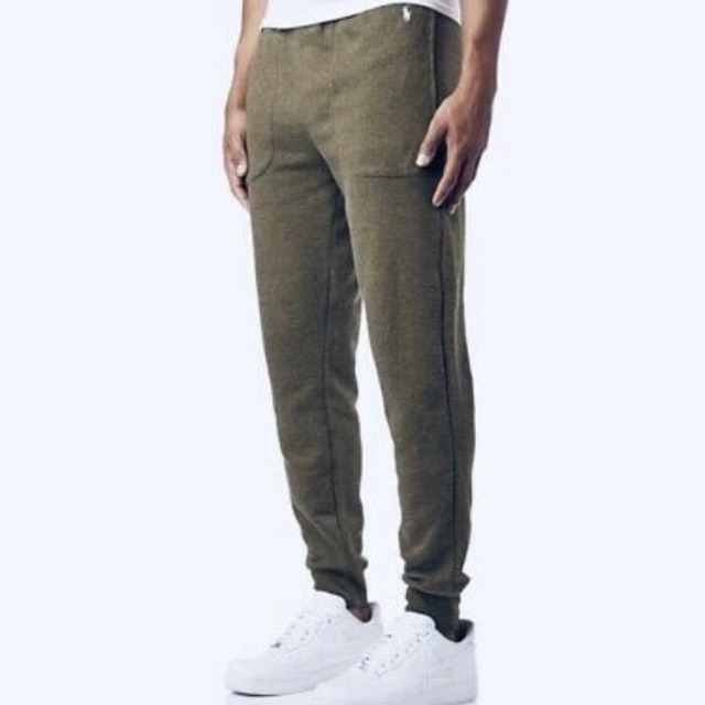 ralph lauren khaki joggers