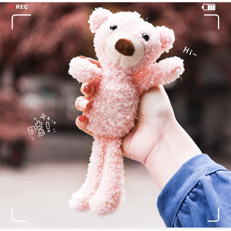 TEDDY BEAR BONEKA MAINAN ANAK  GANTUNGAN TAS KUNCI