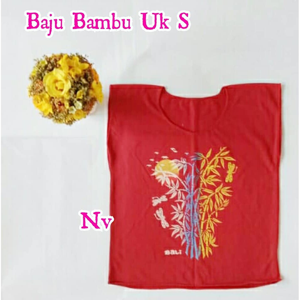 BAJU ANAK BAMBU UK.S ( UMUR 0 - 1 TAHUN )