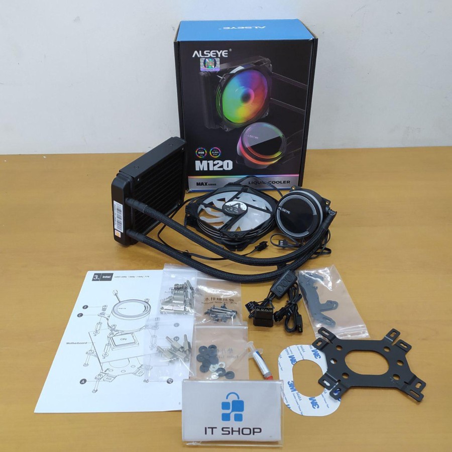 Alseye Fan Processor Liquid MAX M120 RGB