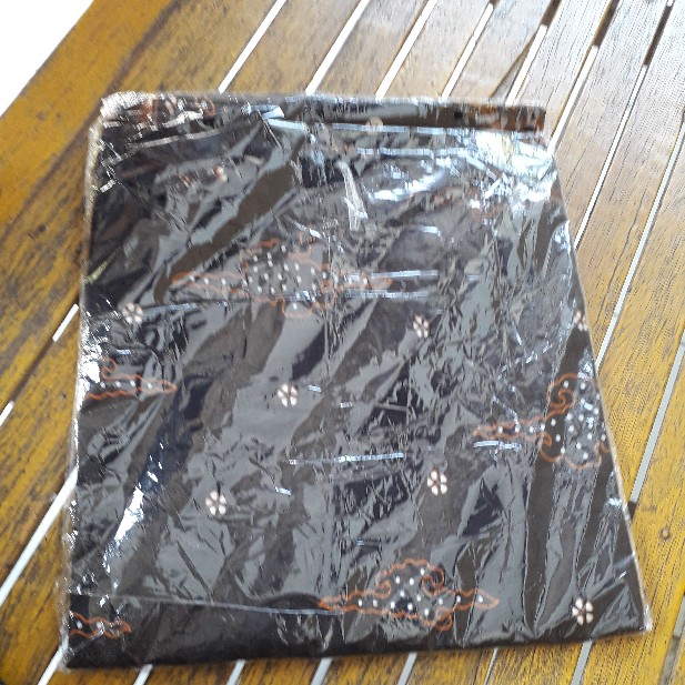 M-l-xl-xxl Batik Tunik Wanita Asj Sa Hrb026 Kenongo Pekalongan Sogan Tulis