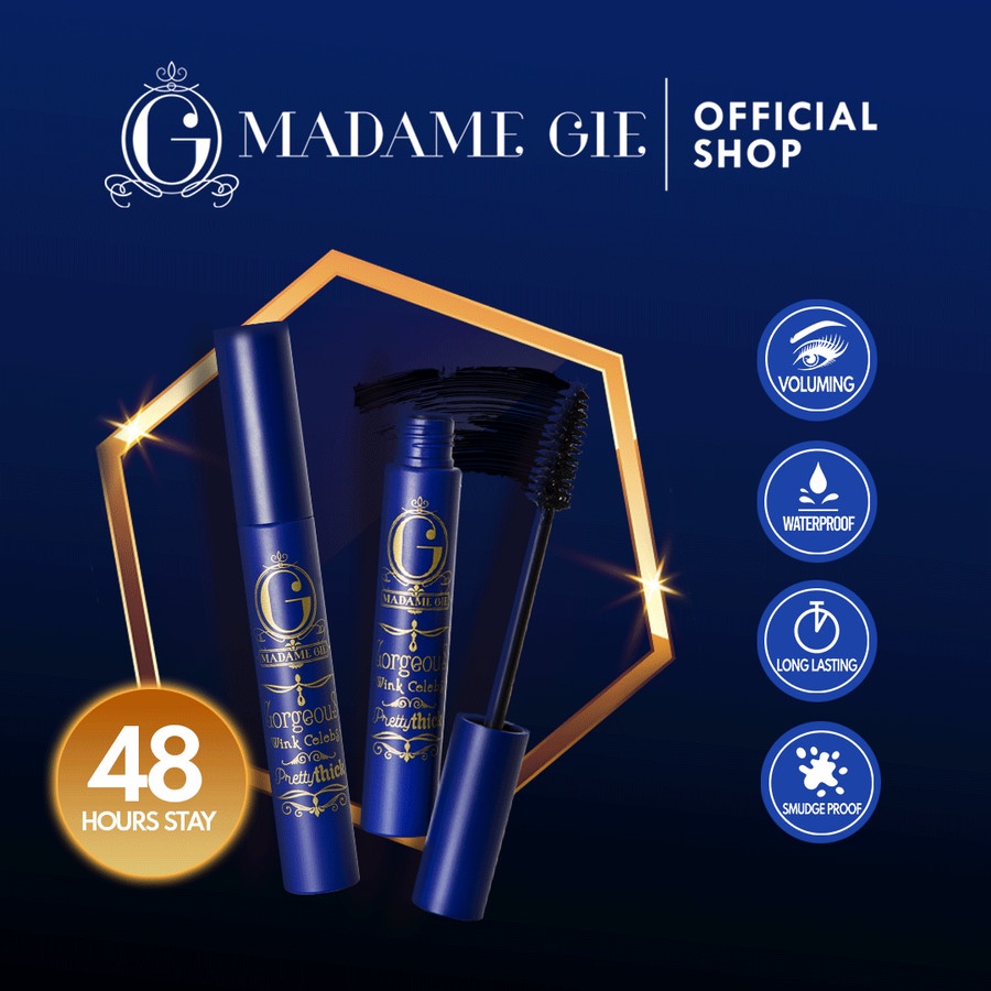 Madame Gie Gorgeous Wink Celebs Pretty Thick - Mascara Waterproof