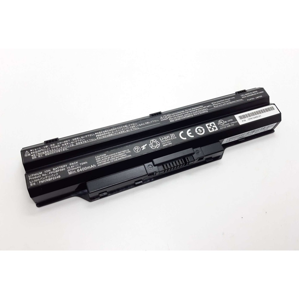 Battery For Fujitsu FPCBP390 FPB0290 SH782 S782 Series - 72WH