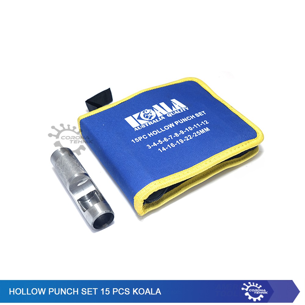 Hollow Punch Set 15 Pcs Koala