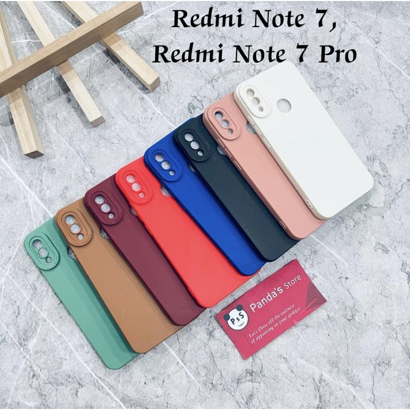 Softcase Pro Camera Redmi Note 7 , Note 7 Pro Candy Case Full Color 3D Silikon TPU