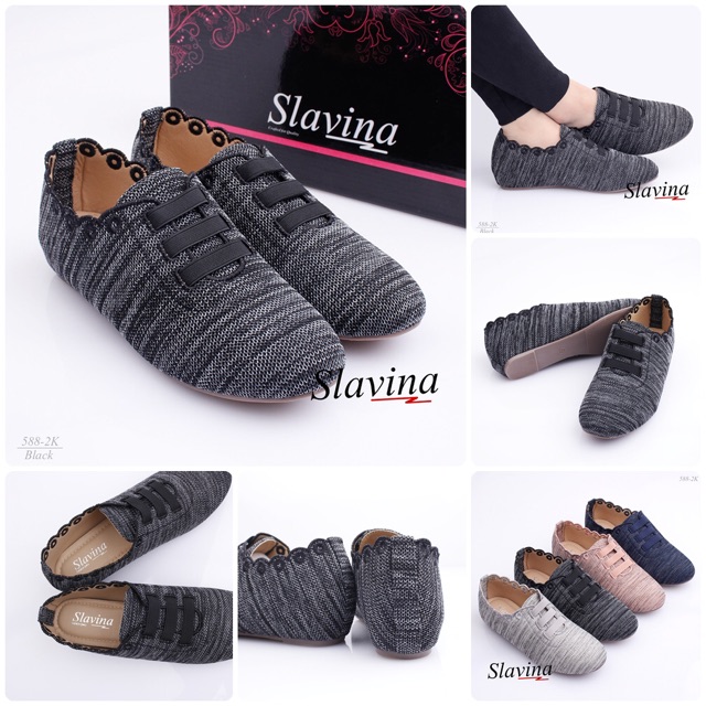 [JUALSEMUA18]Sepatu Slavina 588-2K