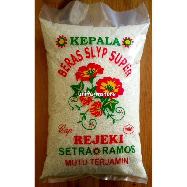 Kemasan Ekonomis - Beras Cap Rejeki / Kembang 3 KG