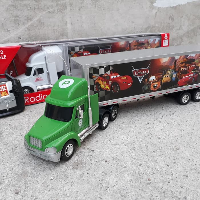 RC Truk Container ( alat berat, trailer, truck remote control )
