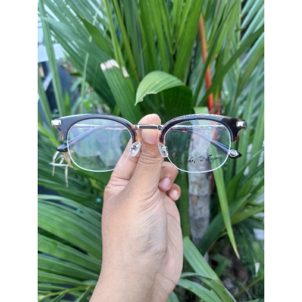 kacamata vintage merk Owndays X John Dillinger Tortoise Brown
