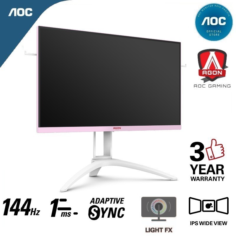 Monitor LED AOC AGON AG273FXR 27&quot; IPS 1080P 144hz 1ms