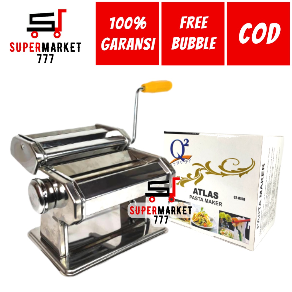 ALAT PENCETAK PENGGILINGAN MIE STAINLESS STEEL ATLAS Q2 8150 ALAT MESIN PENCETAK PENGGILING BAHAN MA