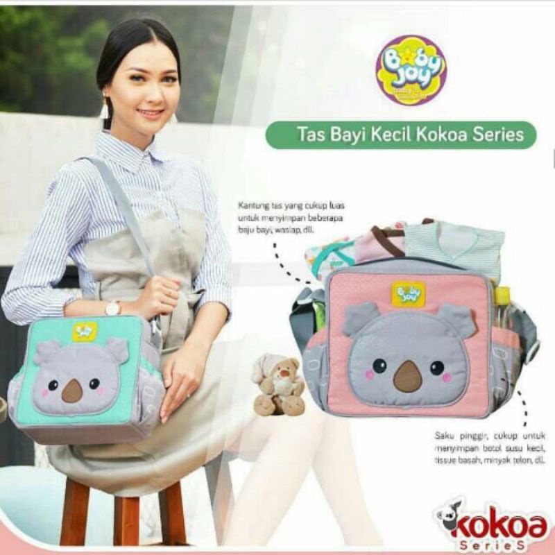 Tas Bayi Kecil Kantong Samping Kokoa Bonnie series baby joy lucu / Baby diaper Bag