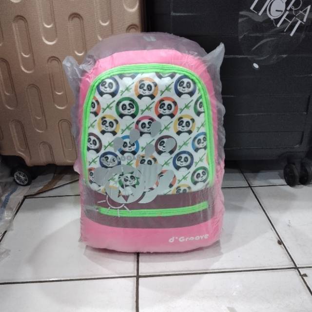 Tas ransel sekolah perempuan karakter panda 2305