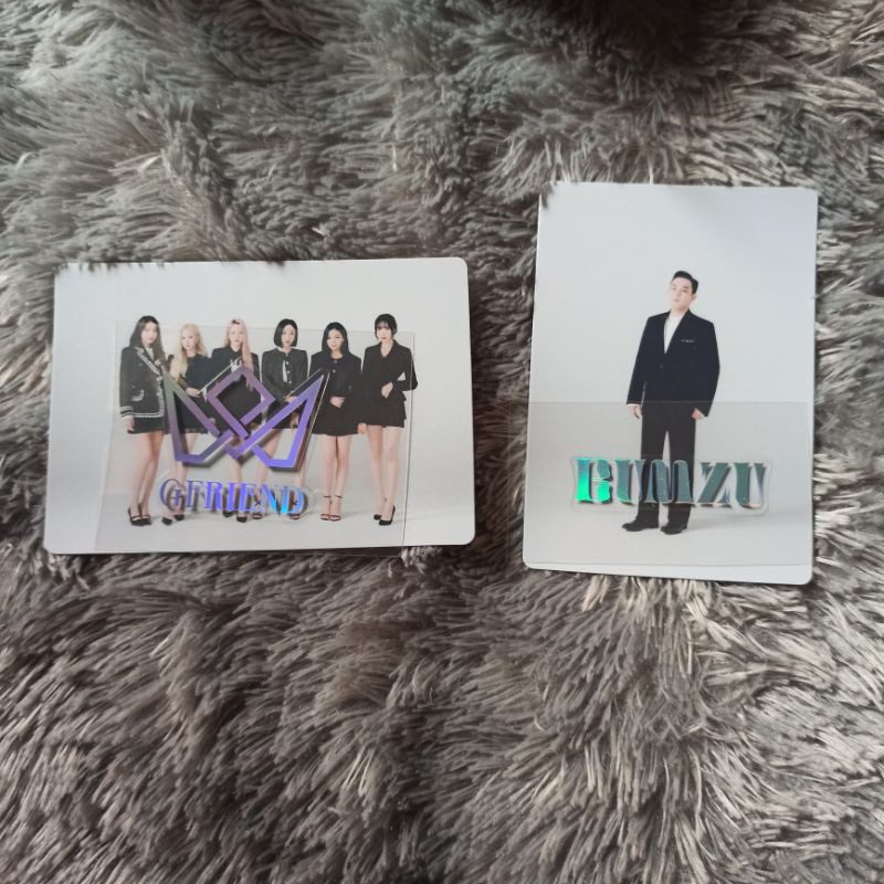 GFRIEND / BUMZU PHOTOCARD FUNKIT NYEL 2021 NEW YEARS EVE LIVE