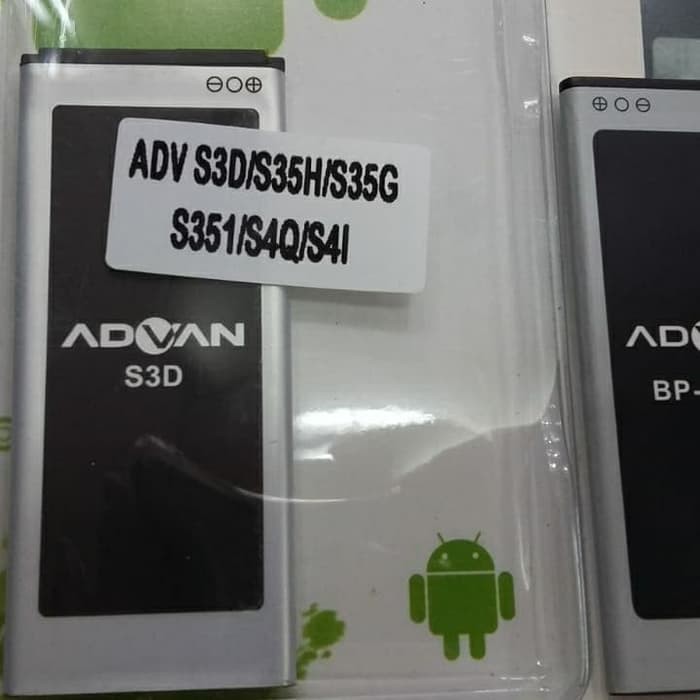 Baterai Batere Advan S3D S4Zplus S4Z plus S35AH S4i S4Q Origin