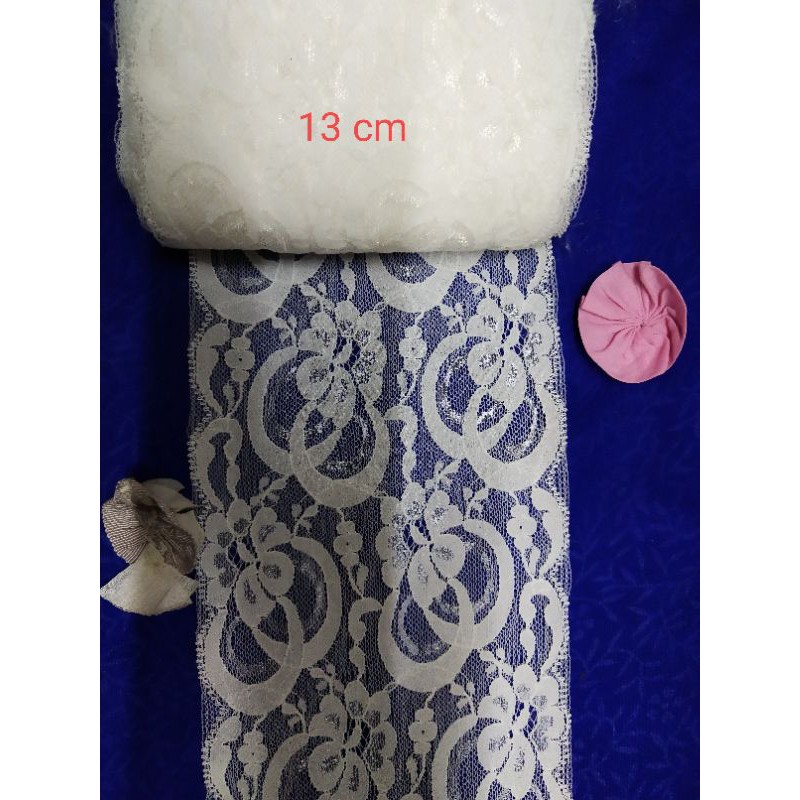 Renda bordir brukat renda mukena renda air renda baju renda bewe gading renda lebar renda bunga