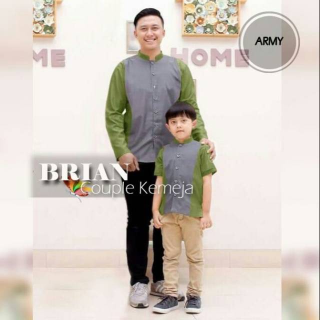 COUPLE KEMEJA BRIAN 4 warna