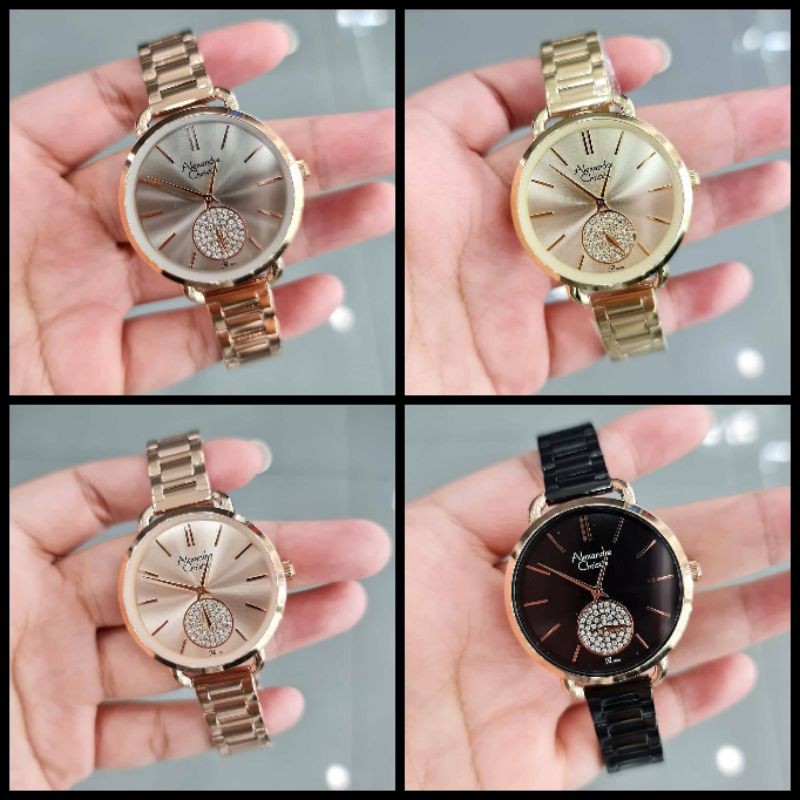 JAM TANGAN WANITA ALEXANDRE CHRISTIE AC 2907 ORIGINAL