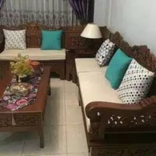 Kursi tamu sudut bagong krawangan,kursi tamu mebel jepara