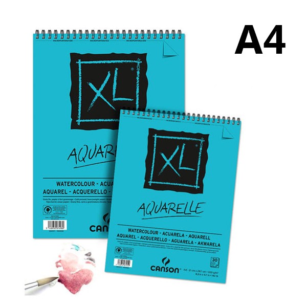 

Canson XL Aquarelle Watercolor Pad A4