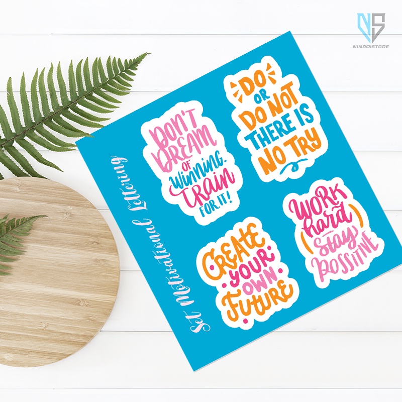 

Sticker Set Diary Book Aesthetic Sticker Decoration Stiker Tumblr Botol Hp Laptop Stiker 2D vinyl Lucu Viral Sticker DIY stiker set Motivation Littering