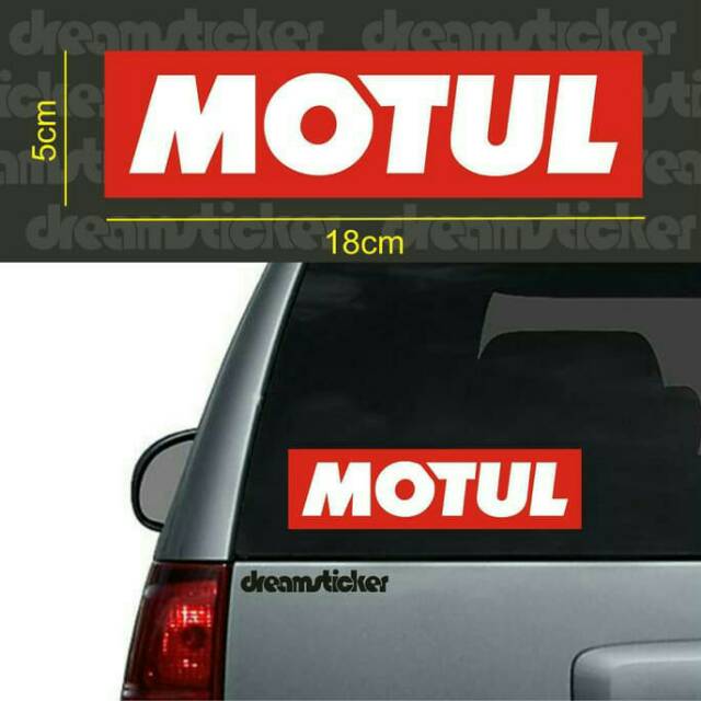 Sticker Stiker Mobil Motul 01