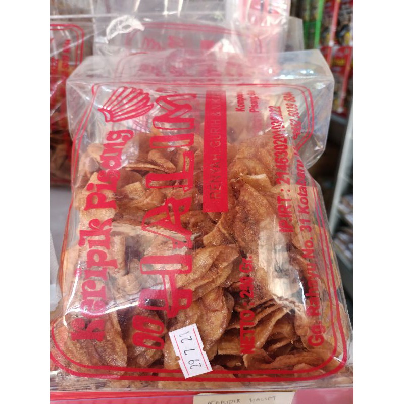 

keripik pisang halim