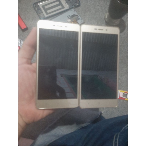 Lcd ori redmi 3 jabutan, minus ts/bahan seset