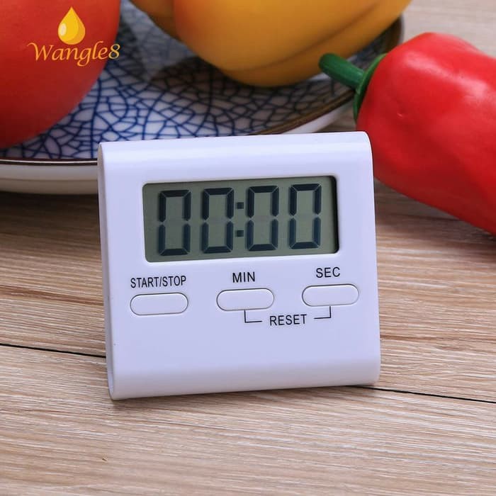 Kitchen Cooking Timer Digital Clock Alarm LCD Stopwatch -DS17