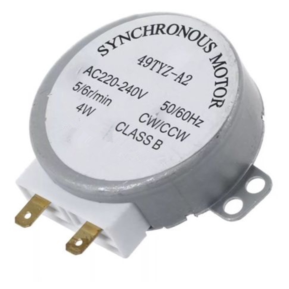 Rotary Synchronous 49tyz-a2 49tyz Cw/Ccw 4w 5/6 Rpm Ac 220-240v Untuk Alat Elektronik