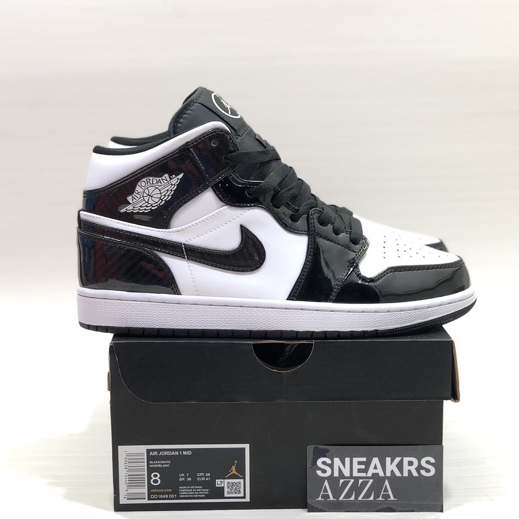 Nike Air Jordan 1 Mid All Star Carbon black White