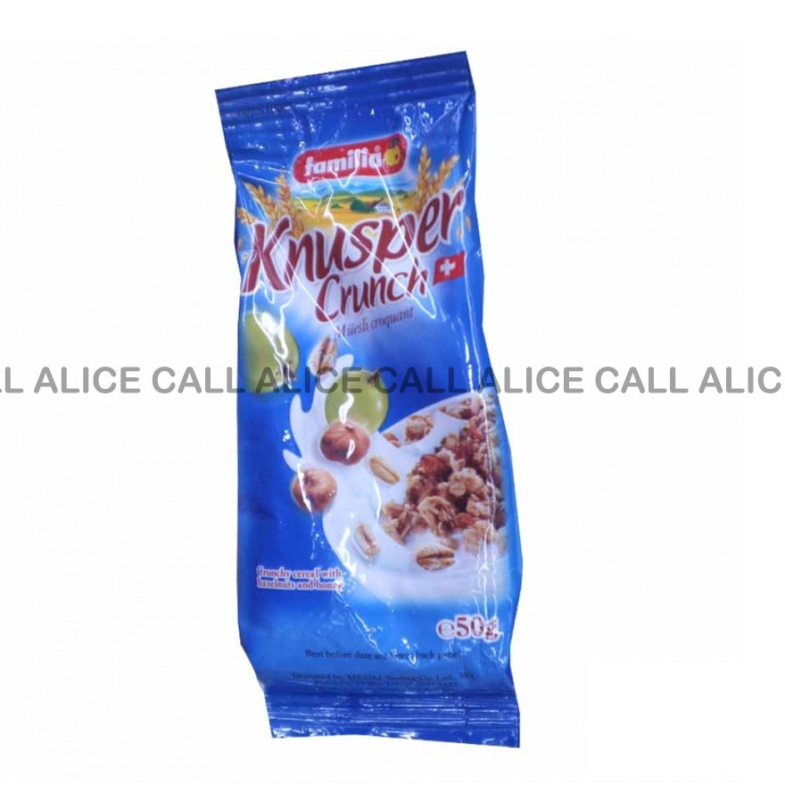 

FAMILIA KNUSPER CRUNCH MUESLI 50GR