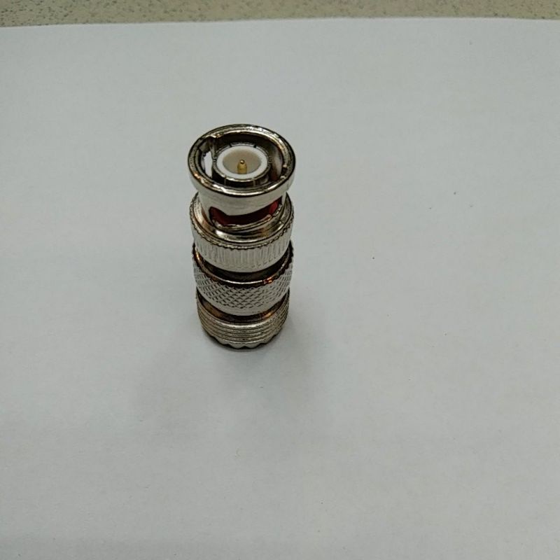 konektor adapter konektor sambungan Bnc male to PL female bnc ht