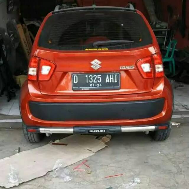 Tanduk belakang ignis bemper belakang ignis pengaman belakang ignis